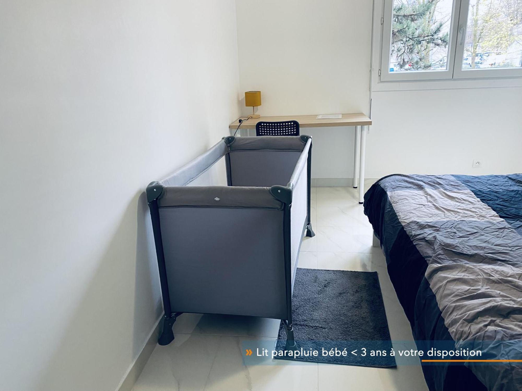 Appartement Parisien Neuf, Moderne Avec Une Grande Salon, 2 Chambres, 4 Lits, Parking Gratuit, 15Min De Paris Et 13 Min Aeroport Orly Витри сюр Сен Екстериор снимка